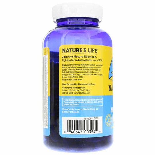 Daily Multivitamin Softgels, NTL